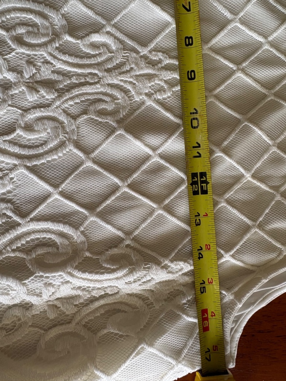 Alfani Size Small Tank with Lace Overlay - Picture 8 of 8